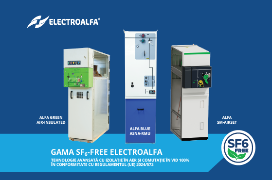Electroalfa International aduce tehnologia SF₆-Free în soluții durabile pentru un viitor mai verde al rețelelor electrice.