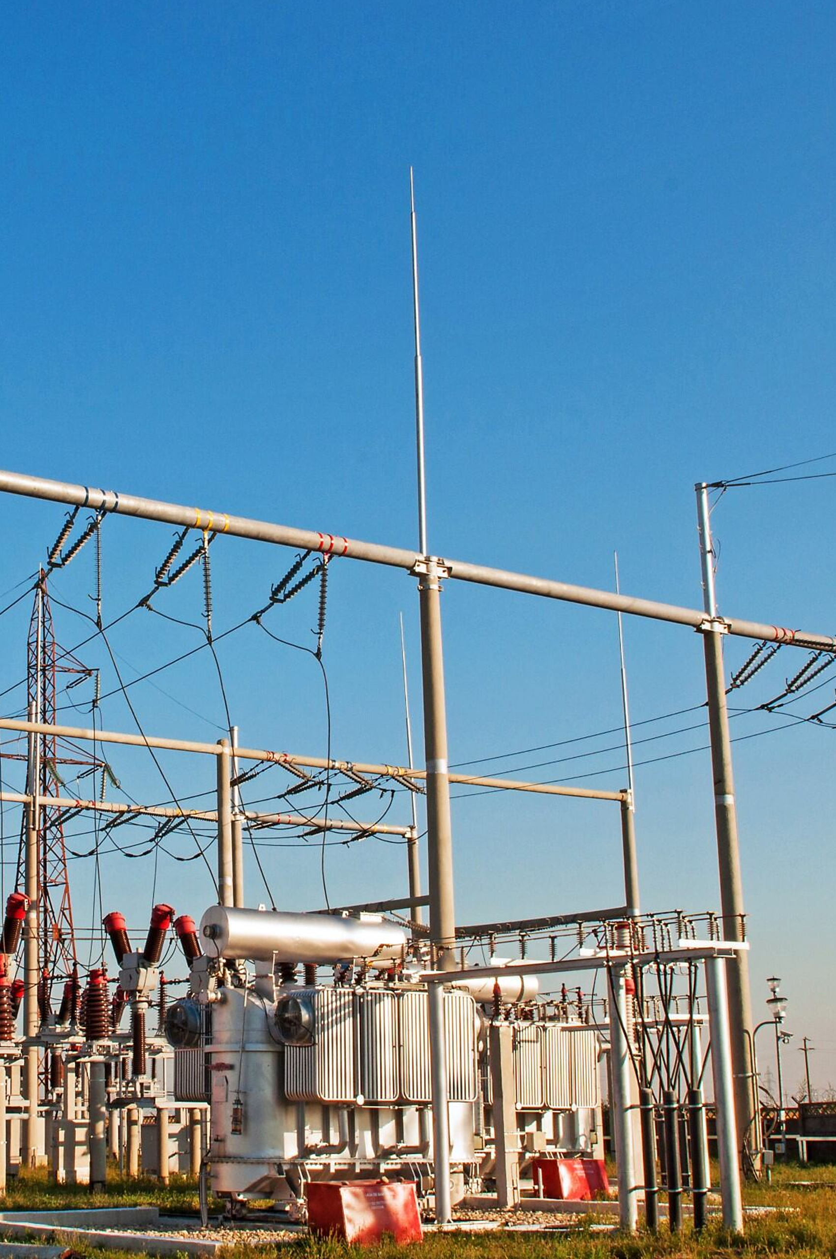 Stație electrică în Oltenia